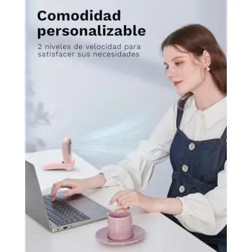 Portable Handheld Fan - Koonie Travel-Friendly Cooling Solution