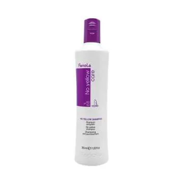 Fanola Purple Anti-Yellow Shampoo for Blonde, Gray, Silver, and Highlighted Hair - Removes Brassines...