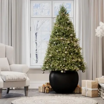 Stylish DTY Fiberstone Planter - Indoor/Outdoor, Modern Design