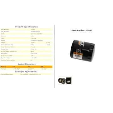 Premium WIX Spin-On Lube Filter for Reliable Performance