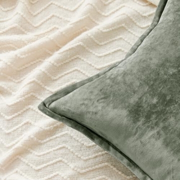 Luxurious Velvet Euro Pillow Covers Set of 2 at Great Price