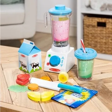 Melissa & Doug 22-Piece Smoothie Blender Set for Kids