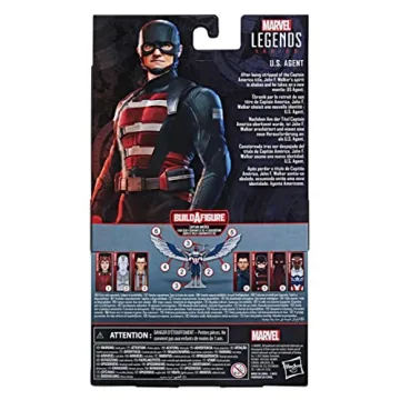 Marvel Legends U.S. Agent Figure for Fans Aged 4 and Up