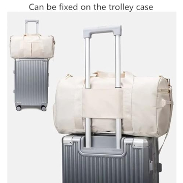 Versatile Gym Bag With Shoe Compartment for Travel