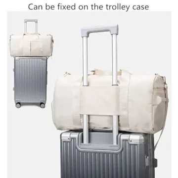 Versatile Gym Bag With Shoe Compartment for Travel