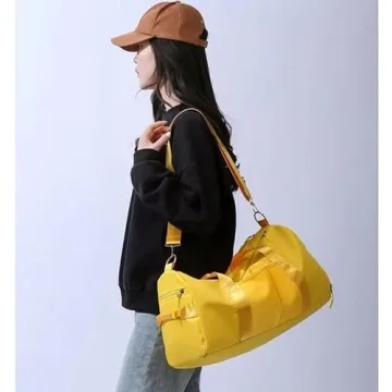 Versatile Gym Bag With Shoe Compartment for Travel