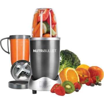 NutriBullet 8-Piece Blender System - Powerful 600W Motor for Healthy Smoothies