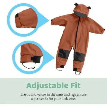 Muddy Buddy Toddler Rain Suit - Waterproof Coverall