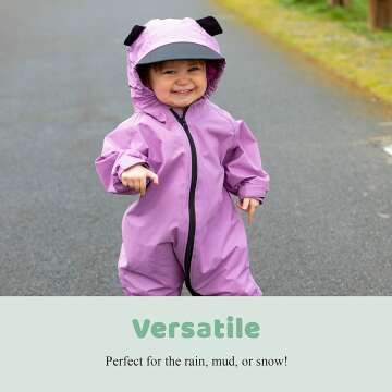 Muddy Buddy Toddler Rain Suit - Waterproof Coverall