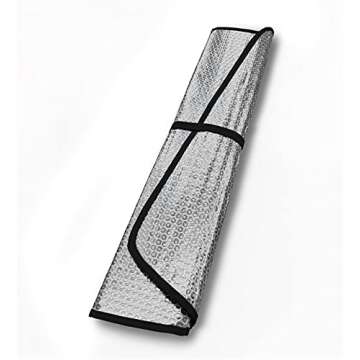 Custom-fit AutoTech Zone Sunshade for Tesla Model 3, Made in USA