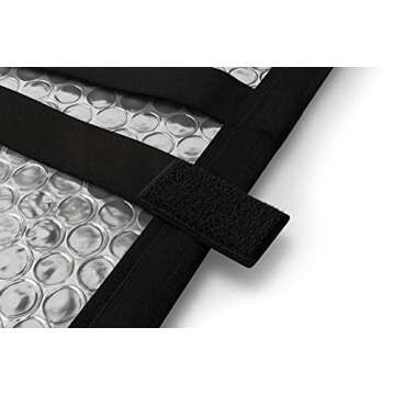 AutoTech Zone Sunshade for Tesla Model 3, Custom Fit Windshield Shade