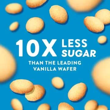 HighKey Gluten Free Vanilla Wafer Cookies - 3 Pack Low Carb Keto Snack Sugar Free Dessert Diabetic S...