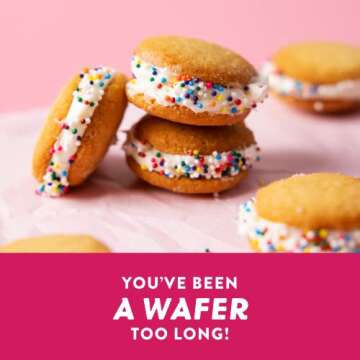 HighKey Gluten Free Vanilla Wafer Cookies - 3 Pack Low Carb Keto Snack Sugar Free Dessert Diabetic Snacks Healthy Diet Friendly Food Sweet for Adults Almond Flour Cookie Zero Sugar Added Protein Treat