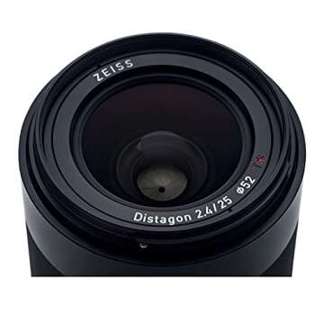 ZEISS Loxia 25mm f/2.4 Full Frame Manual Focus for Sony E Mount, Black