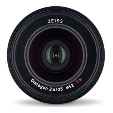 ZEISS Loxia 25mm f/2.4 Full Frame Manual Focus for Sony E Mount, Black
