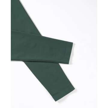 AUROLA Impressive Women Workout Leggings High Waist Yoga Pants, Seamless Running Athletic Leggings for Women(Eden Green,M)