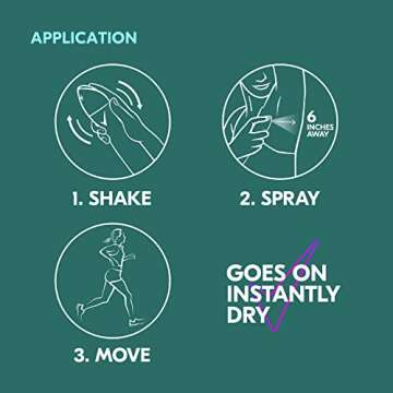 Degree Advanced Antiperspirant Deodorant Dry Spray 72-Hour Sweat and Odor Protection Sheer Powder Deodorant Spray For Women With MotionSense Technology 3.8 oz, Pack of 3