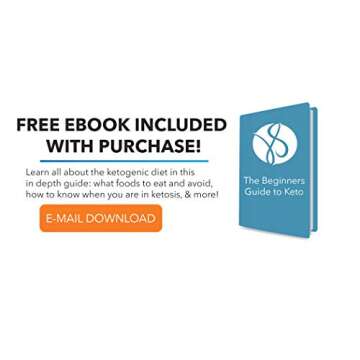 HealthSnap Urine Ketosis Test Strips, Quick and Easy Testing for Ketones, 130 Keto Urinalysis Strips - Perfect for Those on a Low Carb, Paleo, or Ketogenic Diet - Free Keto eBook Included