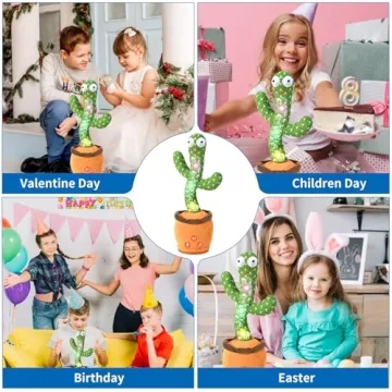SANJOIN Dancing Talking Cactus Toy Fun for All Ages
