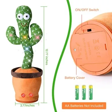 SANJOIN Dancing Talking Cactus Toy Fun for All Ages