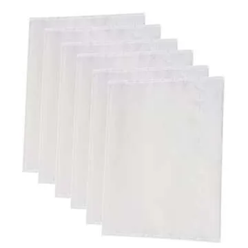 6 Blank Polyester Garden Flags for DIY Decoration