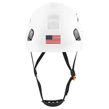 GREEN DEVIL Adjustable Vented Safety Helmet - Lightweight