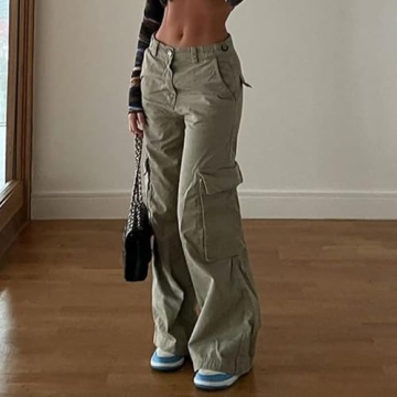 Women Oversized Vintage Cargo Pants for Trendy Style