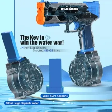 Yivsen Electric Water Gun - Waterproof, High-Powered Fun!