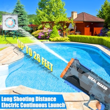 Yivsen Electric Water Gun - Waterproof, High-Powered Fun!