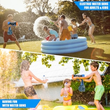 Yivsen Electric Water Gun - Waterproof, High-Powered Fun!