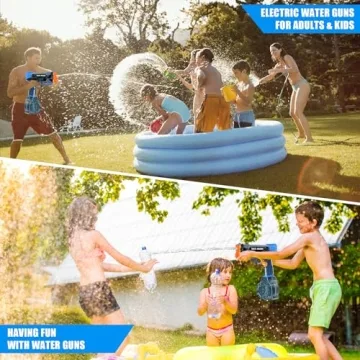 Yivsen Electric Water Gun - Waterproof, High-Powered Fun!