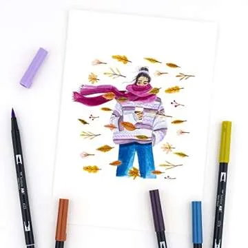 Tombow Dual Brush Pens - Versatile Art Markers Set