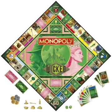 Monopoly Wicked Edition Board Game for Family Fun