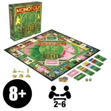 Monopoly Wicked Edition Board Game for Family Fun