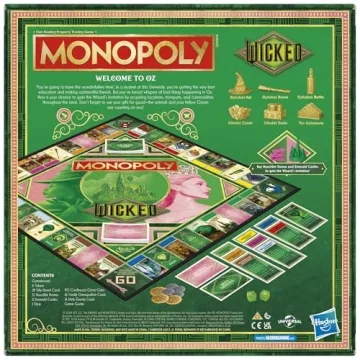 Monopoly Wicked Edition Board Game for Family Fun