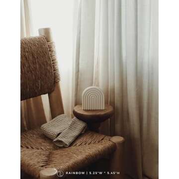 LAWA Rainbow Candle - Elegant Handmade Soy Wax Candle