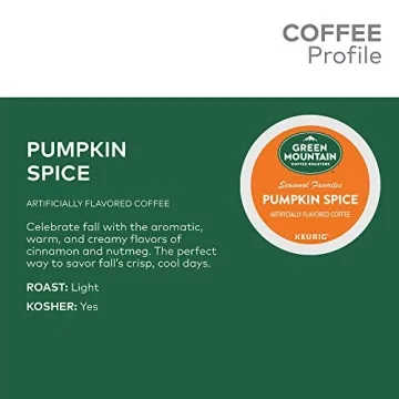 Green Mountain Pumpkin Spice K-Cups for Cozy Fall Mornings