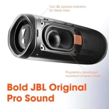 JBL Flip 5 Bundle - Bluetooth Speaker & Hardshell Case