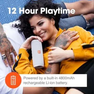 JBL Flip 5 Bundle - Bluetooth Speaker & Hardshell Case