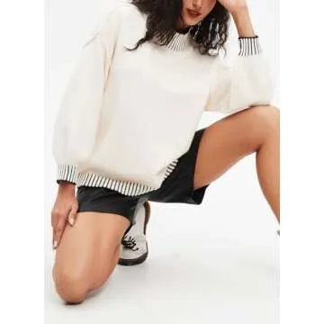 Fall Fashion CHYRII Women’s Oversized Sweater - Chic & Cozy