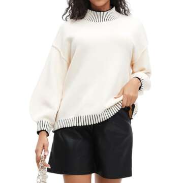 Fall Fashion CHYRII Women’s Oversized Sweater - Chic & Cozy