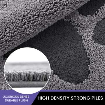 Oiilores Door Mat for Muddy Pets - Super Absorbent & Slip-Resistant