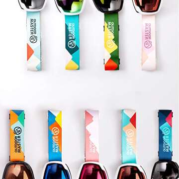 OutdoorMaster Kids Ski Goggles for Safe Winter Fun