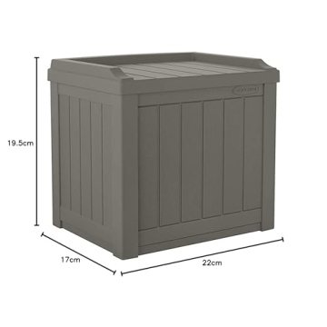 Suncast 22-Gallon Weatherproof Outdoor Storage Box