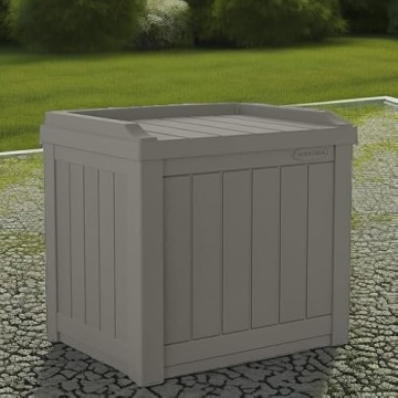Suncast 22-Gallon Weatherproof Outdoor Storage Box