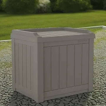 Suncast 22-Gallon Weatherproof Outdoor Storage Box