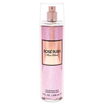 Paris Hilton Rose Rush Body Spray for Women | Floral and Fruity Fragrance | Notes of Rose Petals, Pa...