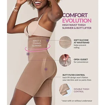 CURVEEZ Thigh Shapewear for Comfort and Control
