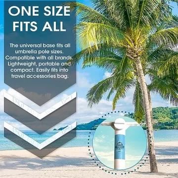 Beachr Beach Umbrella Sand Anchor for Ultimate Stability