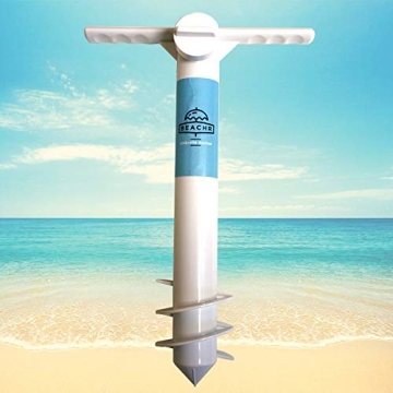 Beachr Beach Umbrella Sand Anchor for Ultimate Stability